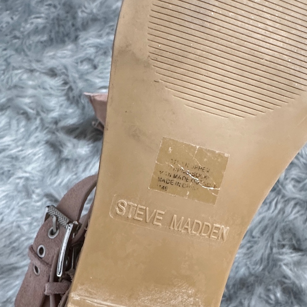 Steve Madden Blush Strappy Sandals - Picture 4 of 4